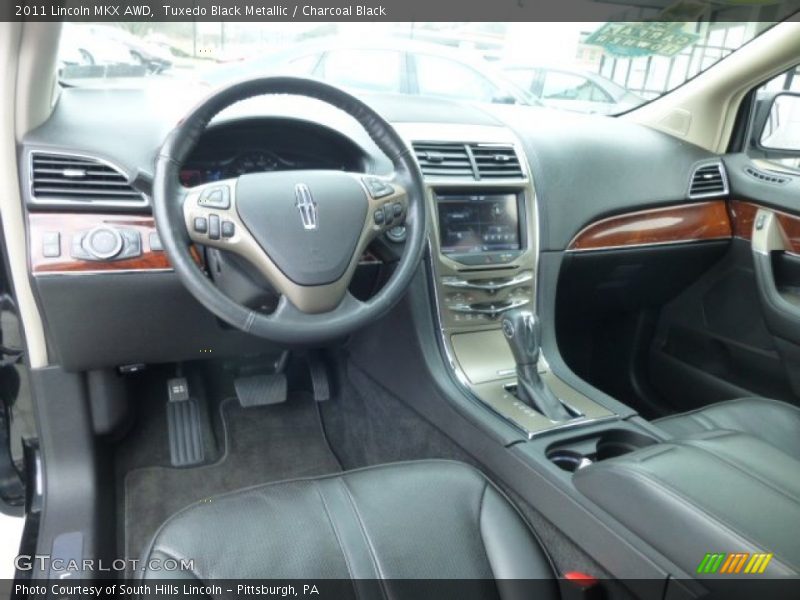 Tuxedo Black Metallic / Charcoal Black 2011 Lincoln MKX AWD