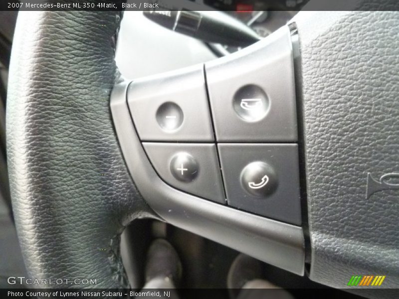 Black / Black 2007 Mercedes-Benz ML 350 4Matic