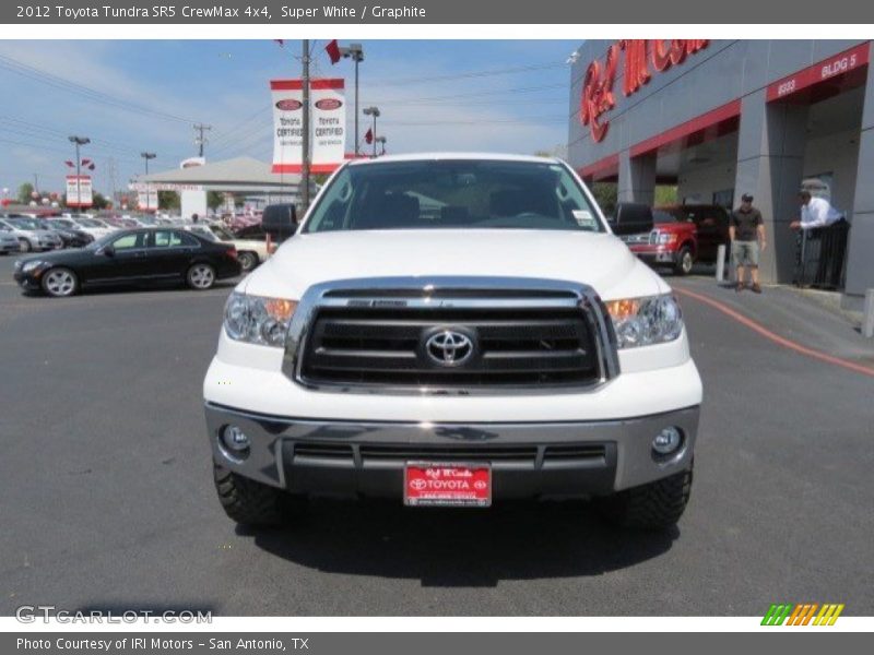 Super White / Graphite 2012 Toyota Tundra SR5 CrewMax 4x4