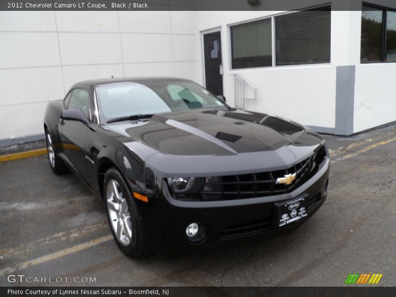 Black / Black 2012 Chevrolet Camaro LT Coupe