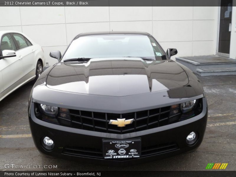 Black / Black 2012 Chevrolet Camaro LT Coupe
