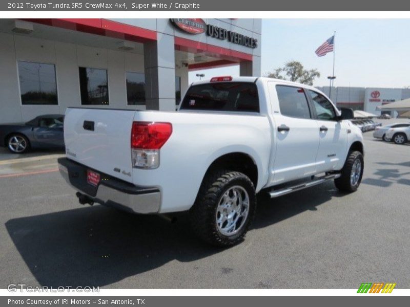 Super White / Graphite 2012 Toyota Tundra SR5 CrewMax 4x4