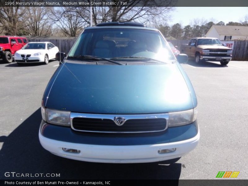 Medium Willow Green Metallic / Tan 1996 Mercury Villager Nautica