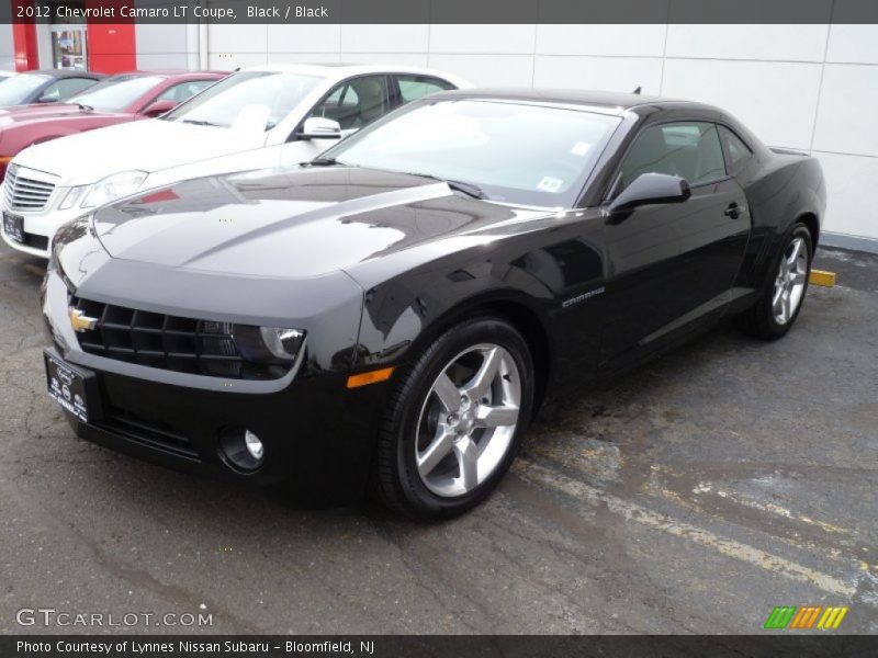 Black / Black 2012 Chevrolet Camaro LT Coupe