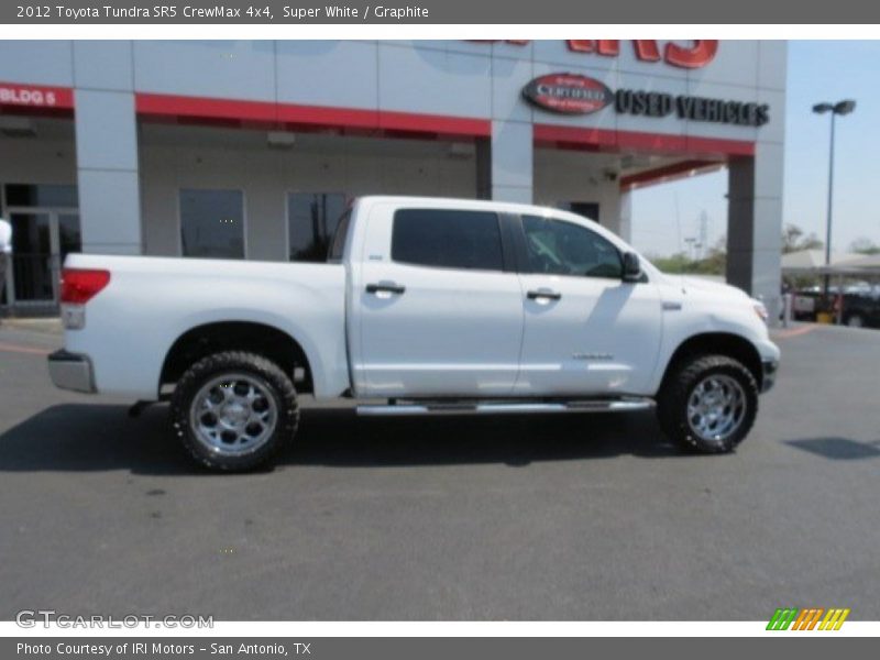 Super White / Graphite 2012 Toyota Tundra SR5 CrewMax 4x4
