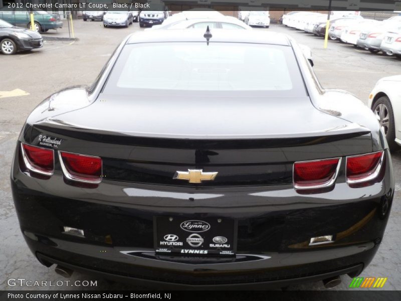 Black / Black 2012 Chevrolet Camaro LT Coupe