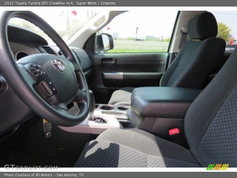 Super White / Graphite 2012 Toyota Tundra SR5 CrewMax 4x4