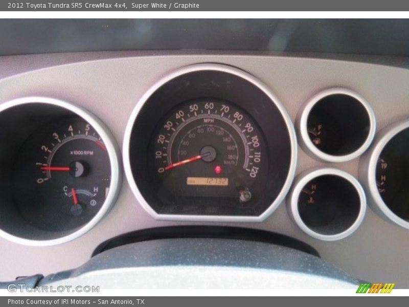 Super White / Graphite 2012 Toyota Tundra SR5 CrewMax 4x4