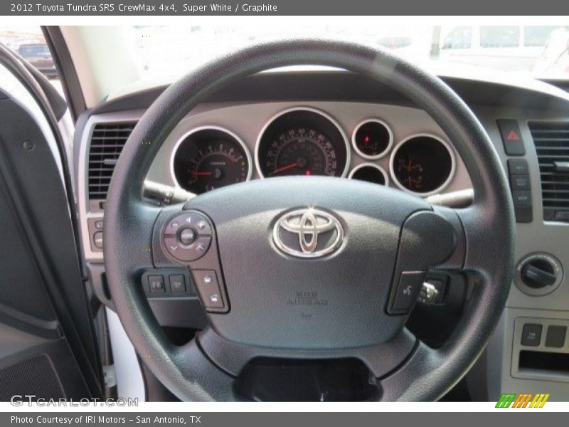 Super White / Graphite 2012 Toyota Tundra SR5 CrewMax 4x4