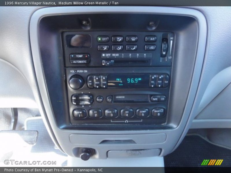 Controls of 1996 Villager Nautica