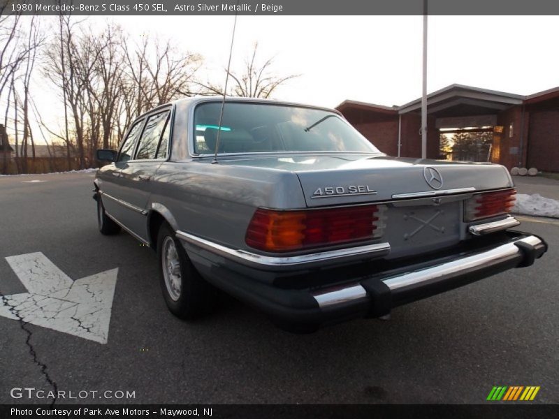 Astro Silver Metallic / Beige 1980 Mercedes-Benz S Class 450 SEL