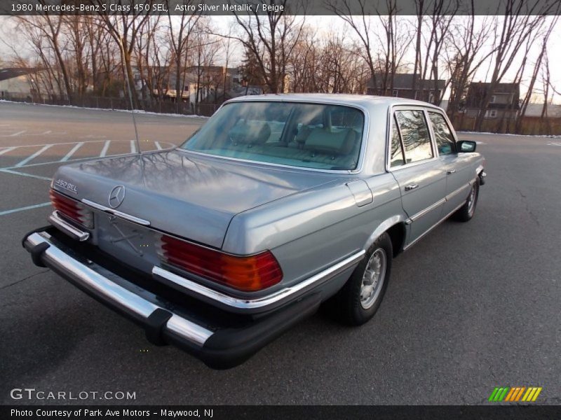  1980 S Class 450 SEL Astro Silver Metallic