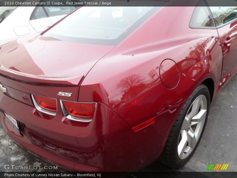 Red Jewel Tintcoat / Beige 2010 Chevrolet Camaro SS Coupe