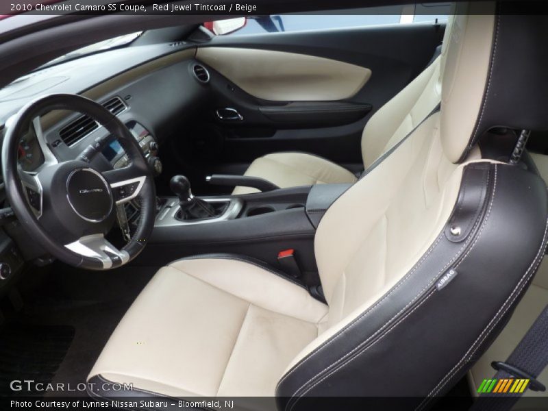  2010 Camaro SS Coupe Beige Interior