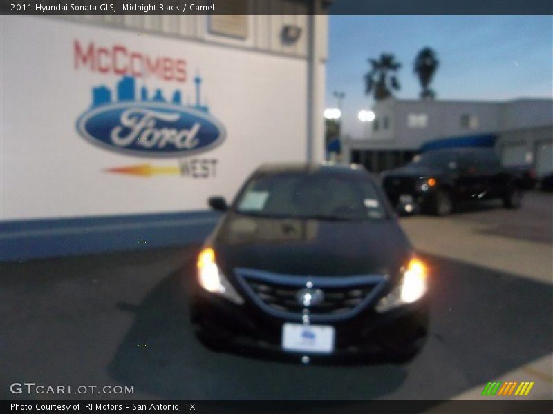 Midnight Black / Camel 2011 Hyundai Sonata GLS