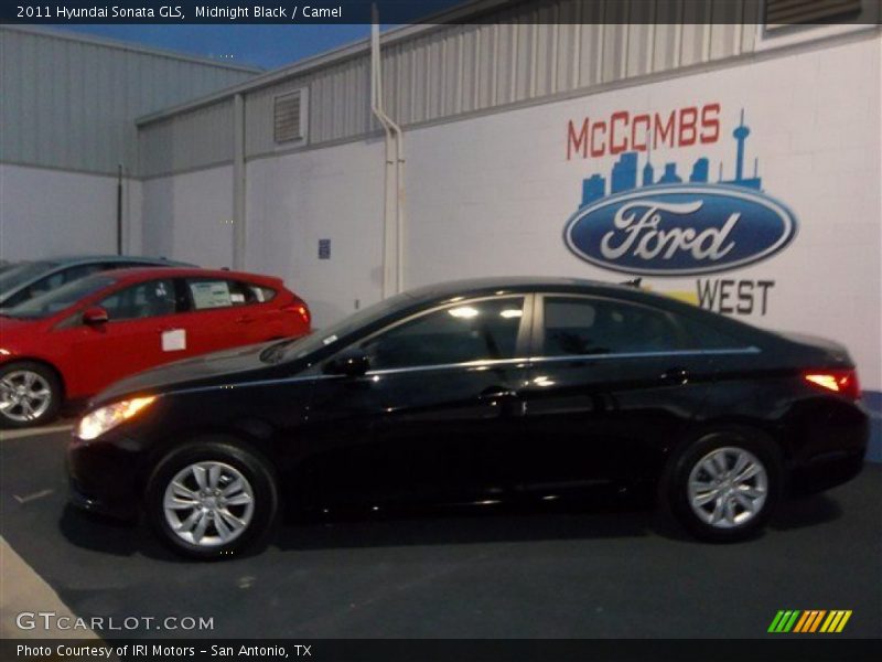 Midnight Black / Camel 2011 Hyundai Sonata GLS