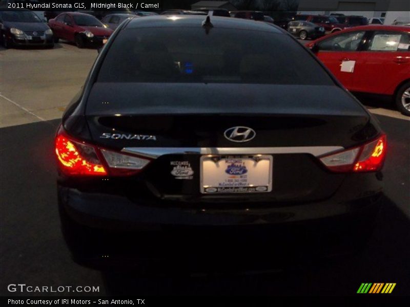 Midnight Black / Camel 2011 Hyundai Sonata GLS
