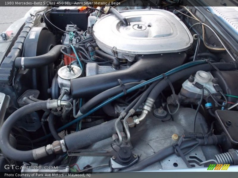  1980 S Class 450 SEL Engine - 4.5 Liter SOHC 16-Valve V8