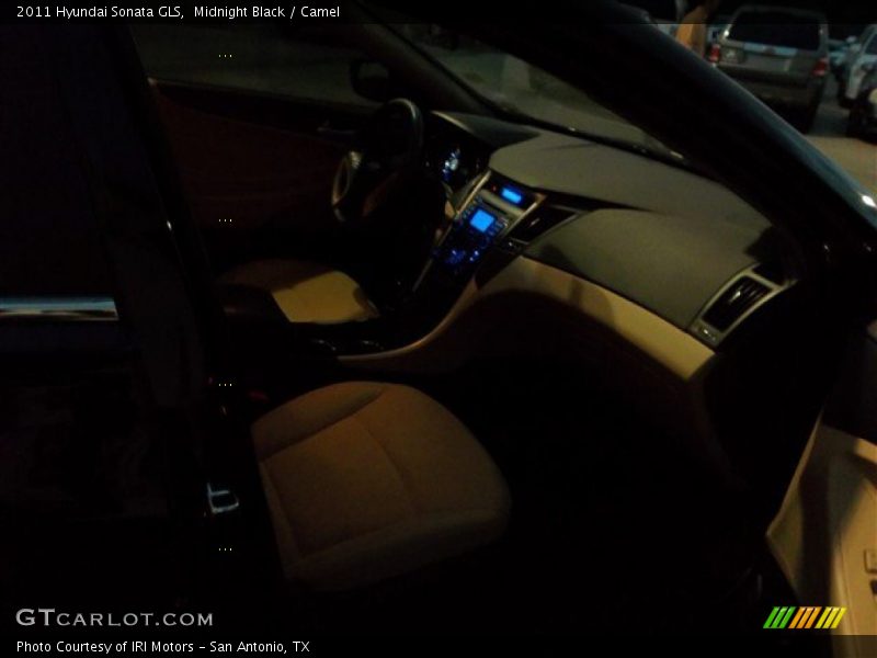 Midnight Black / Camel 2011 Hyundai Sonata GLS