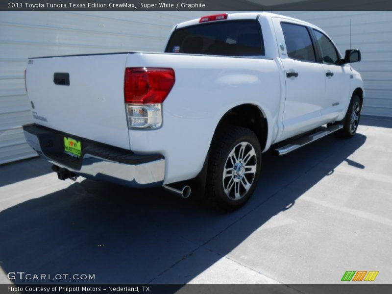 Super White / Graphite 2013 Toyota Tundra Texas Edition CrewMax