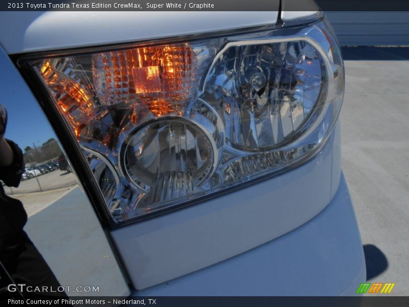 Super White / Graphite 2013 Toyota Tundra Texas Edition CrewMax