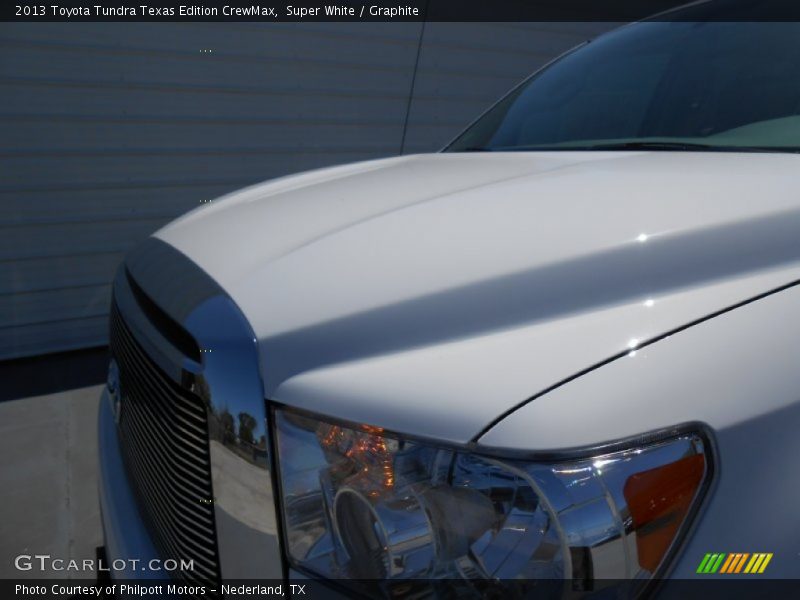 Super White / Graphite 2013 Toyota Tundra Texas Edition CrewMax