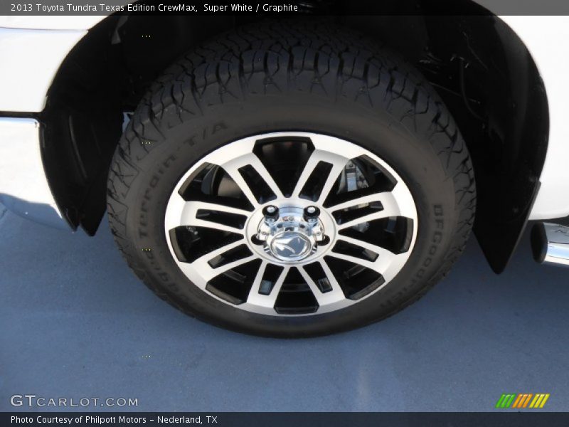 Super White / Graphite 2013 Toyota Tundra Texas Edition CrewMax