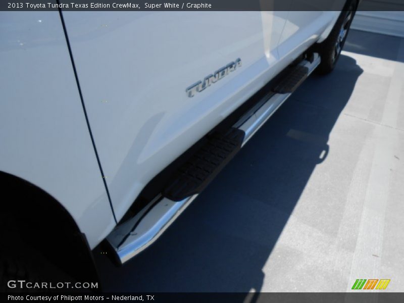 Super White / Graphite 2013 Toyota Tundra Texas Edition CrewMax