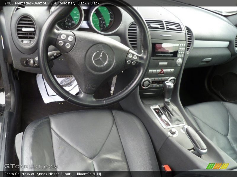 Dashboard of 2005 SLK 350 Roadster