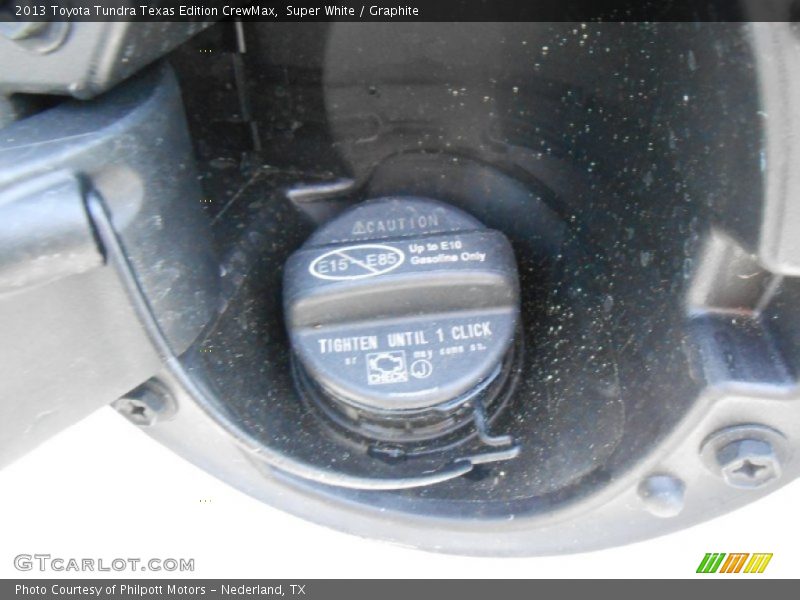 Super White / Graphite 2013 Toyota Tundra Texas Edition CrewMax