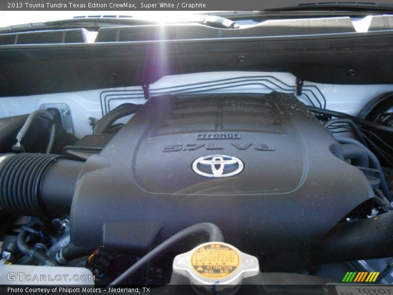 Super White / Graphite 2013 Toyota Tundra Texas Edition CrewMax