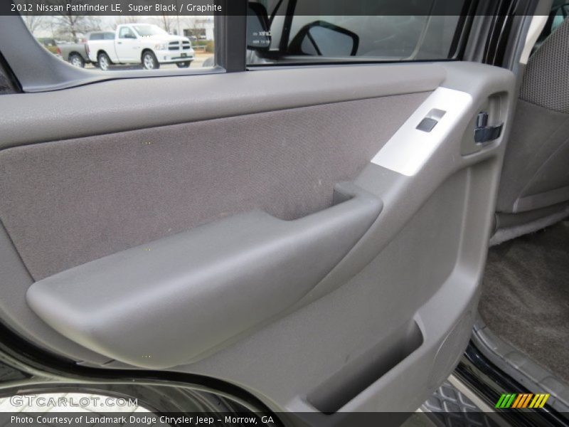 Super Black / Graphite 2012 Nissan Pathfinder LE