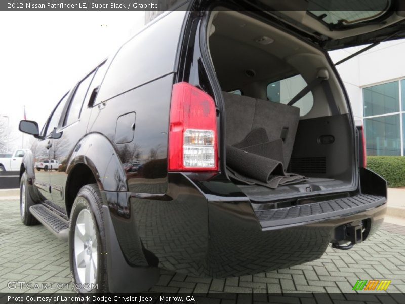 Super Black / Graphite 2012 Nissan Pathfinder LE