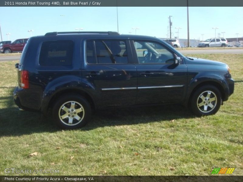 Bali Blue Pearl / Gray 2011 Honda Pilot Touring 4WD