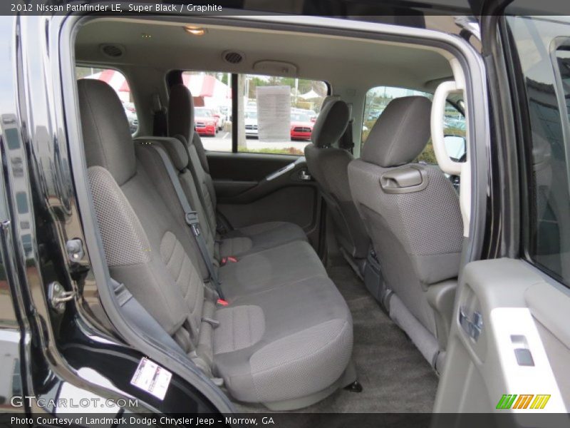 Super Black / Graphite 2012 Nissan Pathfinder LE