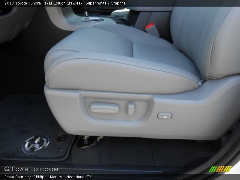 Super White / Graphite 2013 Toyota Tundra Texas Edition CrewMax