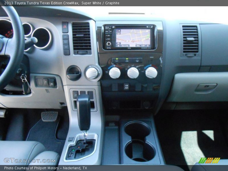 Super White / Graphite 2013 Toyota Tundra Texas Edition CrewMax