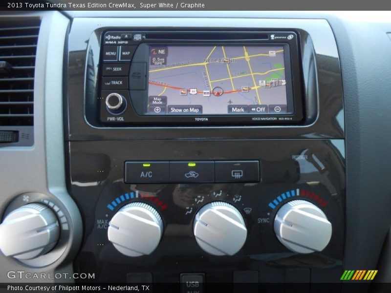Super White / Graphite 2013 Toyota Tundra Texas Edition CrewMax