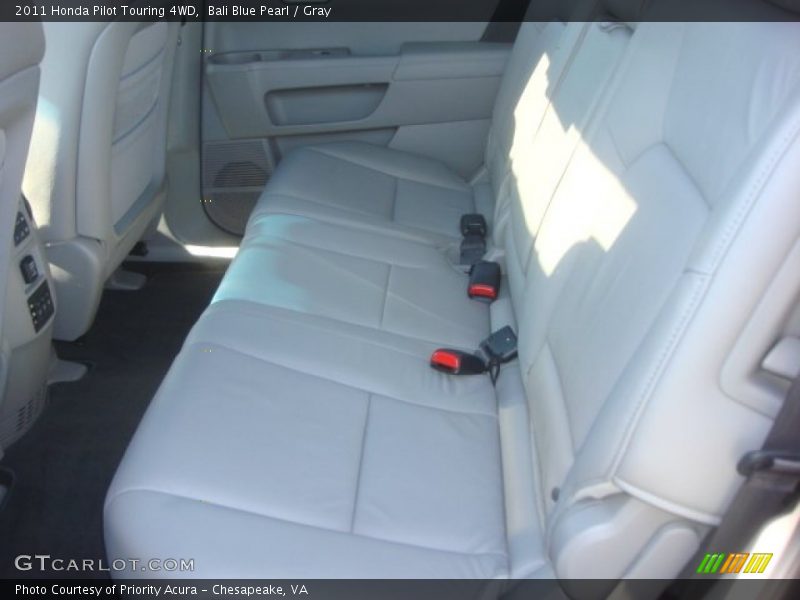 Bali Blue Pearl / Gray 2011 Honda Pilot Touring 4WD
