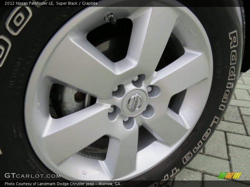 Super Black / Graphite 2012 Nissan Pathfinder LE