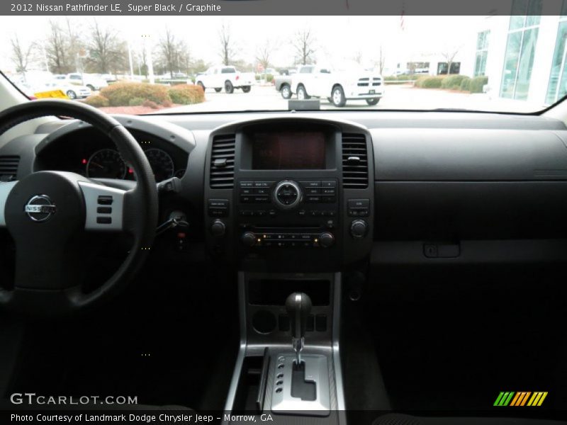 Super Black / Graphite 2012 Nissan Pathfinder LE