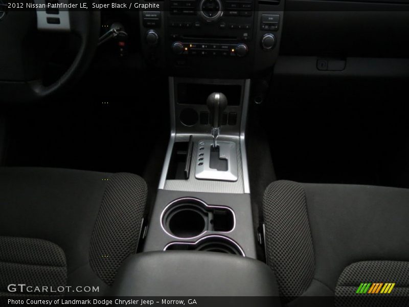 Super Black / Graphite 2012 Nissan Pathfinder LE