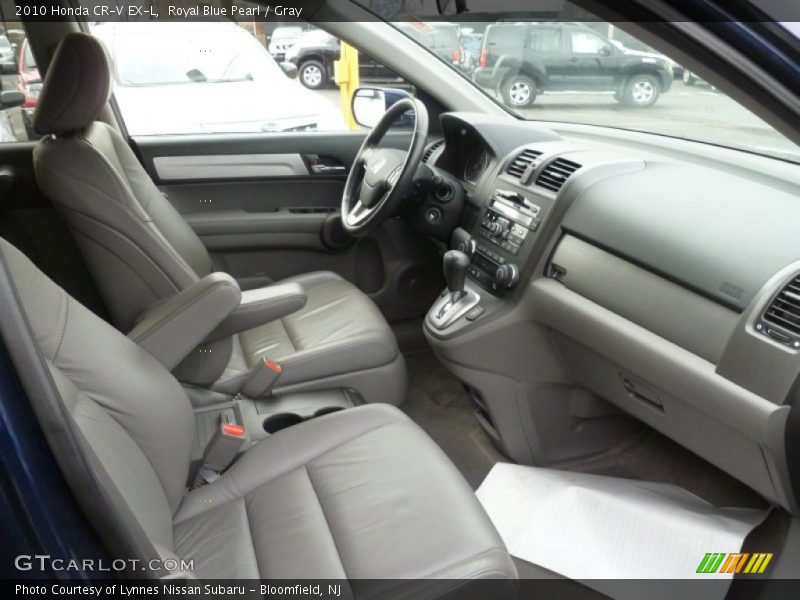 Royal Blue Pearl / Gray 2010 Honda CR-V EX-L