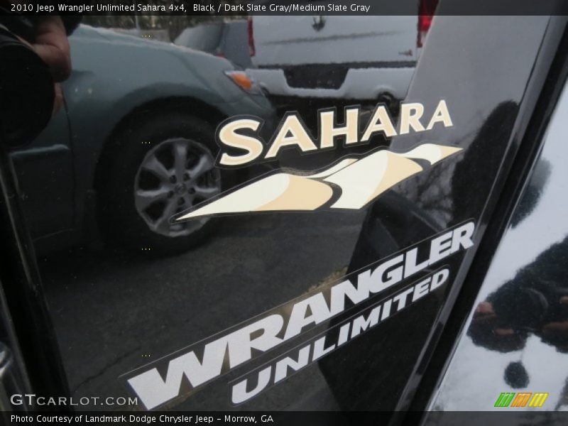 Black / Dark Slate Gray/Medium Slate Gray 2010 Jeep Wrangler Unlimited Sahara 4x4