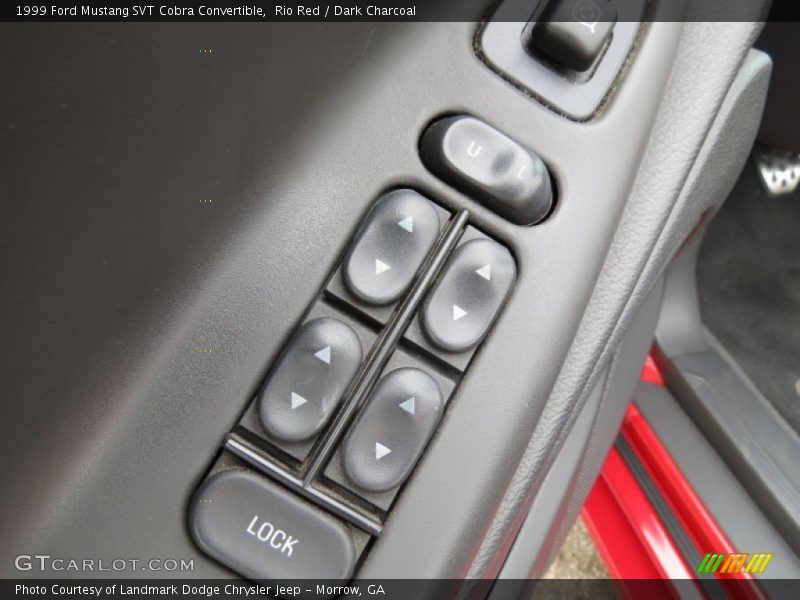 Controls of 1999 Mustang SVT Cobra Convertible