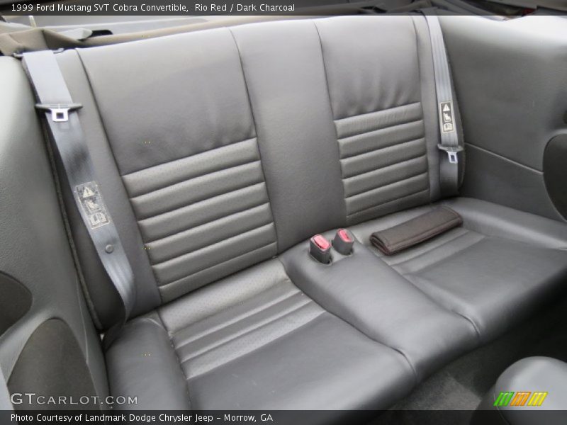 Rear Seat of 1999 Mustang SVT Cobra Convertible