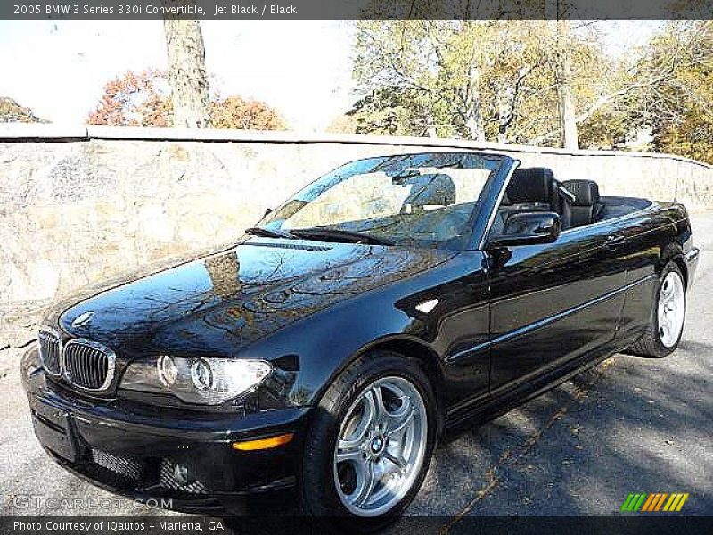 Jet Black / Black 2005 BMW 3 Series 330i Convertible