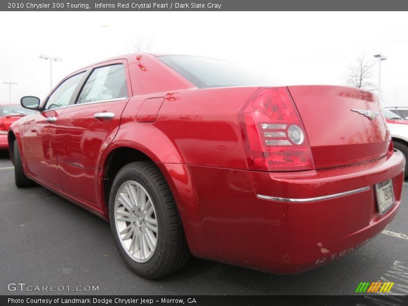 Inferno Red Crystal Pearl / Dark Slate Gray 2010 Chrysler 300 Touring