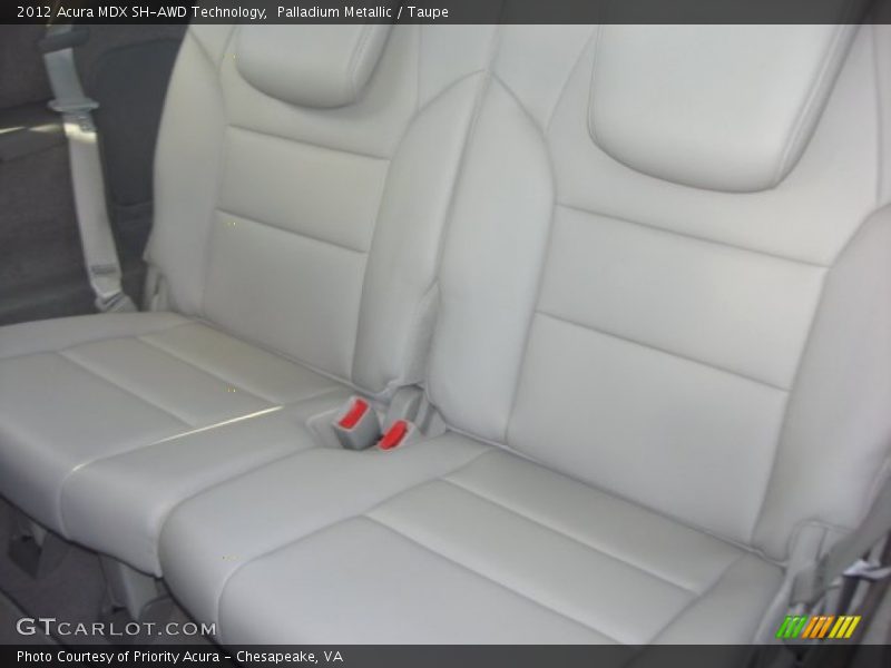 Palladium Metallic / Taupe 2012 Acura MDX SH-AWD Technology