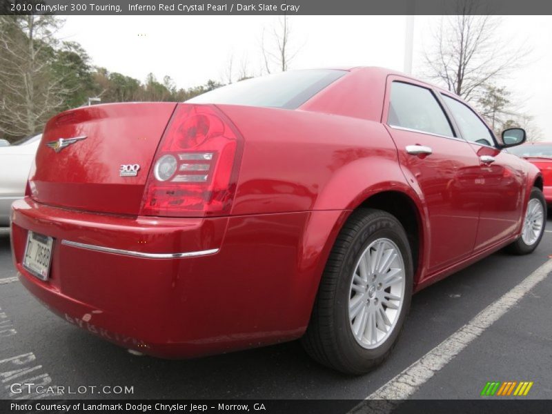 Inferno Red Crystal Pearl / Dark Slate Gray 2010 Chrysler 300 Touring